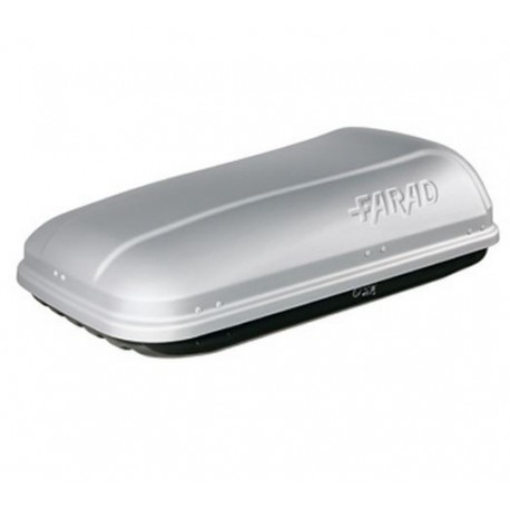 Farad Barracuda F1 Box baule portapacchi 320 lt grigio satinato 140x75x40