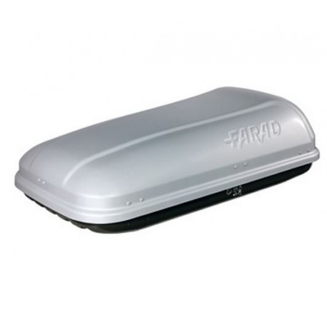 Farad Barracuda F1 Box baule portapacchi 320 lt grigio metallizzato 140x75x40