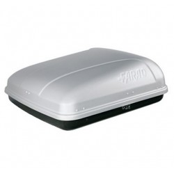 Farad Barracuda F1 Box baule portapacchi 400 lt grigio satinato 125x100x40