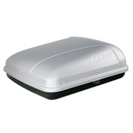 Farad Barracuda F1 Box baule portapacchi 400 lt grigio satinato 125x100x40