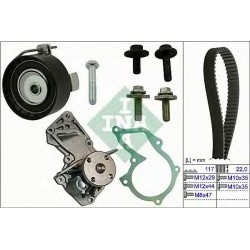 Kit distribuzione con pompa acqua