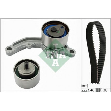 Kit distribuzione cinghie dentate