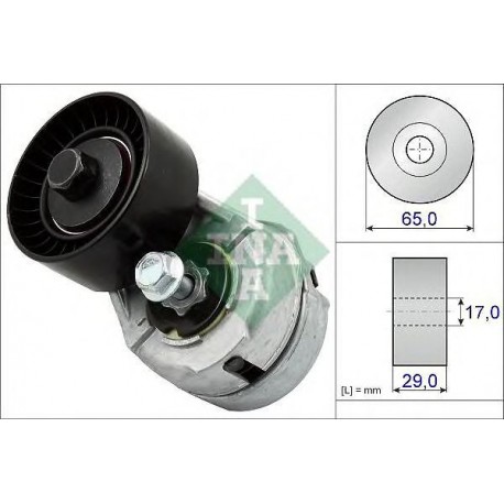 Braccio tenditore tendicinghia servizi