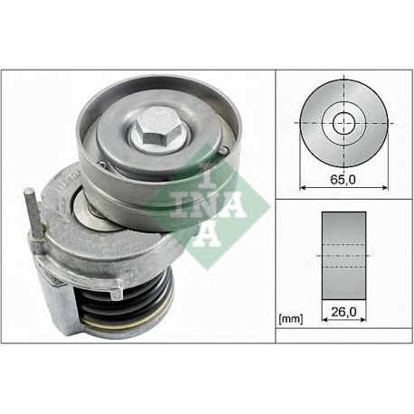 Braccio tenditore tendicinghia servizi