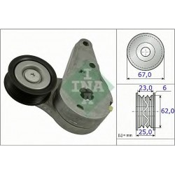 Braccio tenditore tendicinghia servizi