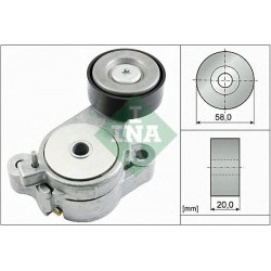 Braccio tenditore tendicinghia servizi