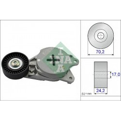 Braccio tenditore tendicinghia servizi