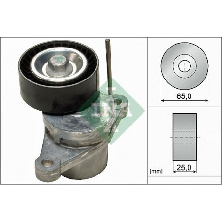 Braccio tenditore tendicinghia servizi