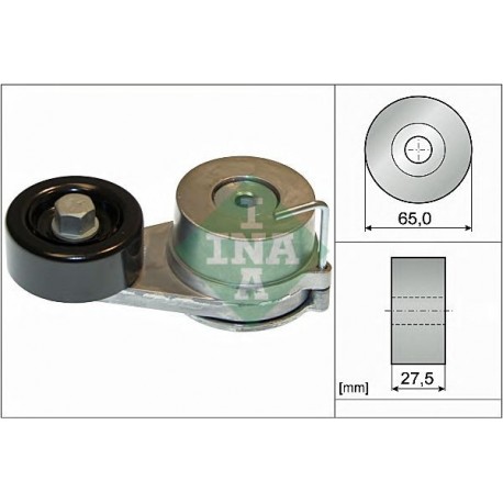 Braccio tenditore tendicinghia servizi