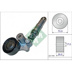 Braccio tenditore tendicinghia servizi