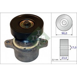 Braccio tenditore tendicinghia servizi