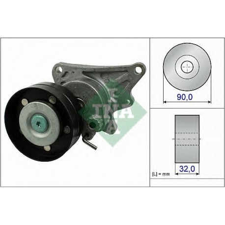 Braccio tenditore tendicinghia servizi