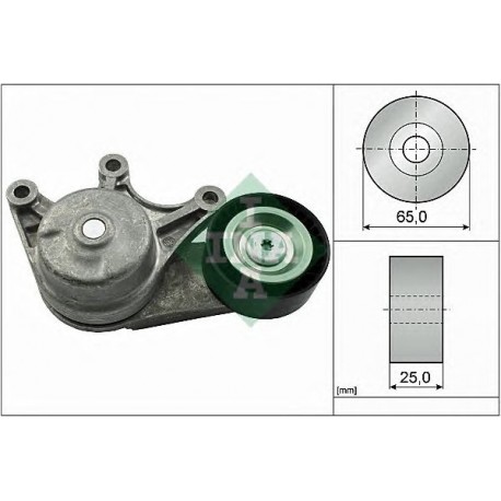Braccio tenditore tendicinghia servizi