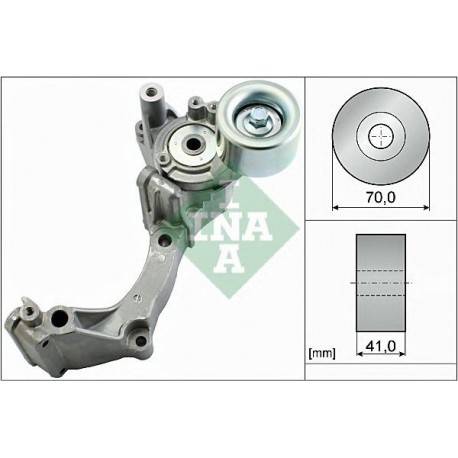Braccio tenditore tendicinghia servizi