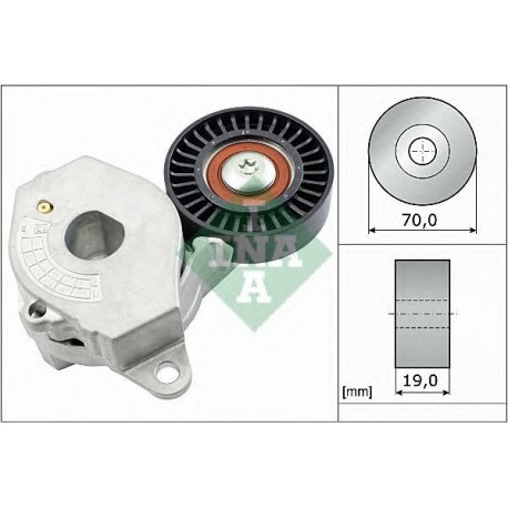 Braccio tenditore tendicinghia servizi