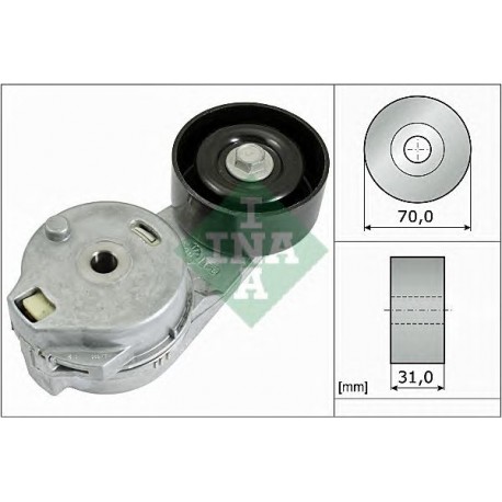 Braccio tenditore tendicinghia servizi