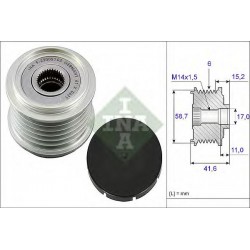 Puleggia alternatore