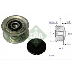 Puleggia alternatore