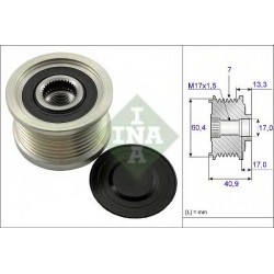 Puleggia alternatore