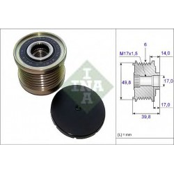 Puleggia alternatore