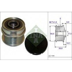 Puleggia alternatore