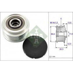 Puleggia alternatore