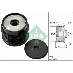 Puleggia alternatore