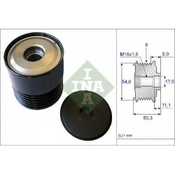 Puleggia alternatore