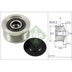 Puleggia alternatore