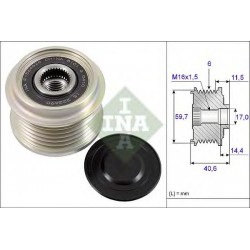 Puleggia alternatore