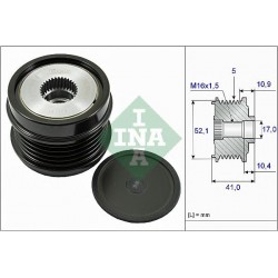 Puleggia alternatore