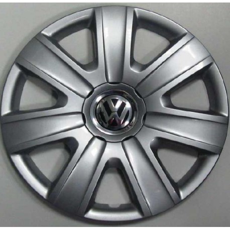 Copricerchio coppa ruota logo cromato Volkswagen Polo 2009 diametro 14