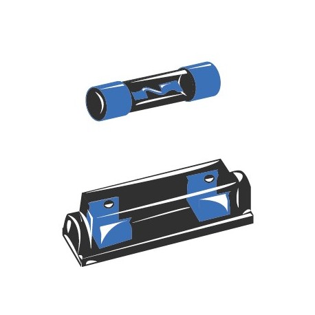 Portafusibili e fusibili